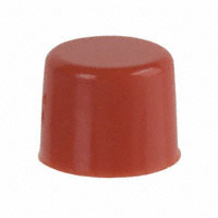 C&K - 708903000 - CAP PUSHBUTTON ROUND RED