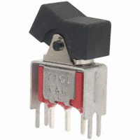 C&K - 7101J1V8BE2 - SWITCH ROCKER SPDT 0.4VA 20V