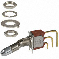 C&K - 7101K2AV2BE - SWITCH TOGGLE SPDT 0.4VA 20V