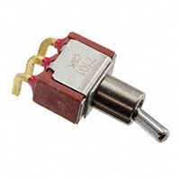 C&K - 7101MD9A4BE - SWITCH TOGGLE SPDT 0.4VA 20V