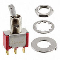 C&K - 7101P4YZBE - SWITCH TOGGLE SPDT 0.4VA 20V