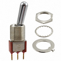 C&K - 7101TCWCBE - SWITCH TOGGLE SPDT 0.4VA 20V