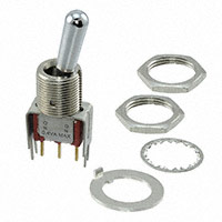 C&K - 7101TPV3BE - SWITCH TOGGLE SPDT 0.4VA 20V