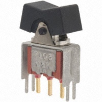C&K - 7103J1V3BE2 - SWITCH ROCKER SPDT 0.4VA 20V