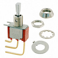 C&K - 7103P4DAV2BE - SWITCH TOGGLE SPDT 0.4VA 20V