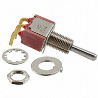 C&K - 7103SYABE - SWITCH TOGGLE SPDT 0.4VA 20V