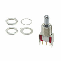 C&K - 7103T1CWCBE - SWITCH TOGGLE SPDT 0.4VA 20V