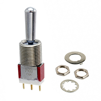 C&K - 7103TCWCBI - SWITCH TOGGLE SPDT 0.4VA 20V