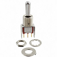C&K - 7103TPV3BE - SWITCH TOGGLE SPDT 0.4VA 20V