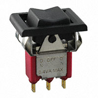 C&K - 7105J51ZBE22 - SWITCH ROCKER SPDT 0.4VA 20V