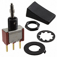 C&K - 7107L41DCBE22 - SWITCH TOGGLE SPDT 0.4VA 20V