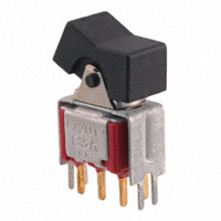 C&K - 7201J1V3BE2 - SWITCH ROCKER DPDT 0.4VA 20V