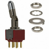 C&K - 7201K2CBE - SWITCH TOGGLE DPDT 0.4VA 20V