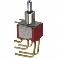C&K - 7205MD9AV2BE - SWITCH TOGGLE DPDT 0.4VA 20V