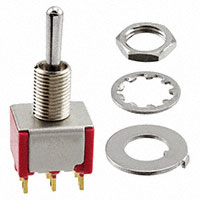 C&K - 7211SYZBE - SWITCH TOGGLE SP3T 0.4VA 20V