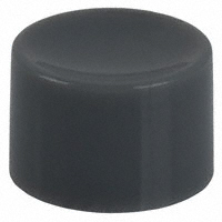 C&K - 752709000 - CAP PUSHBUTTON ROUND GRAY