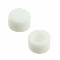 C&K - 798D01000 - CAP PUSHBUTTON ROUND WHITE