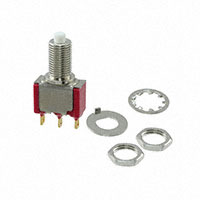 C&K - 8125LY4ZBE - SWITCH PUSH SPDT 0.4VA 20V