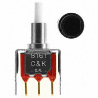 C&K - 8161SH9V3BE2 - SWITCH PUSH SPDT 0.4VA 20V