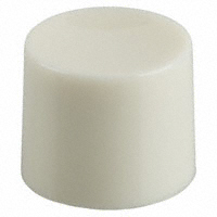 C&K - 894101000 - CAP PUSHBUTTON ROUND WHITE