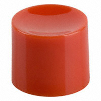 C&K - 894103000 - CAP PUSHBUTTON ROUND RED
