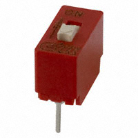 C&K - BD01 - SWITCH SLIDE DIP SPST 100MA 5V