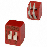 C&K - BD02AV - SWITCH SLIDE DIP SPST 100MA 5V