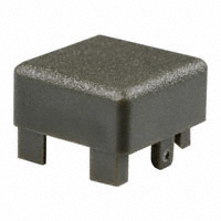 C&K - BTND610 - CAP PUSHBUTTON SQUARE GRAY
