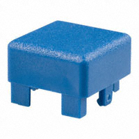 C&K - BTND660F - CAP PUSHBUTTON SQUARE BLUE