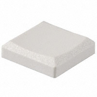 C&K - BTN MDP 00 - CAP PUSHBUTTON SQUARE WHITE