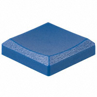 C&K - BTN MDP 60 - CAP PUSHBUTTON SQUARE BLUE