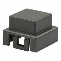 C&K - BTNK0110 - CAP TACTILE SQUARE DARK GRAY