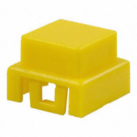 C&K - BTNK0130 - CAP TACTILE SQUARE YELLOW
