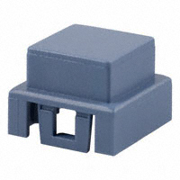 C&K - BTNK0170 - CAP TACTILE SQUARE BLUE/GRAY