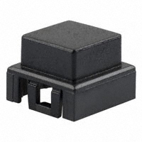 C&K - BTNK0190 - CAP TACTILE SQUARE BLACK