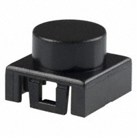 C&K - BTNK0290 - CAP TACTILE ROUND BLACK