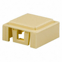C&K - BTNK1080 - CAP TACTILE SQUARE IVORY