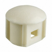 C&K - BTN KT11 03 80 - CAP TACTILE ROUND IVORY