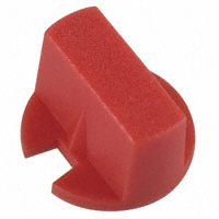 C&K - BTNRTE40 - SWITCH BUTTON RED FOR RTE SERIES