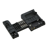 C&K - CCM01-2013LFT T30 - CONN SMART CARD PUSH-PULL R/A