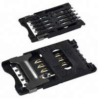 C&K - CCM03-3013 - CONN SIM/SAM CARD HINGED TYPE