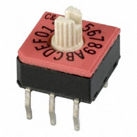 C&K - CD16RL1CK - SWITCH ROTARY DIP HEX 0.40VA 20V