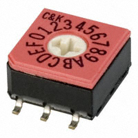 C&K - CD16RM0SBR - SWITCH ROTARY DIP HEX 0.40VA 20V