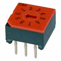 C&K - CRD10RM0CB - SWITCH ROTARY DIP BCD 0.40VA 20V