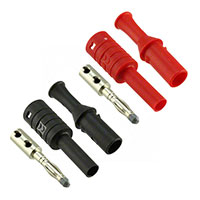 Cal Test Electronics - CT3205 - DIY 4MM SHTH PLUGS - B/R PAIR