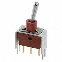 C&K - E101SD1V3BE - SWITCH TOGGLE SPDT 0.4VA 20V