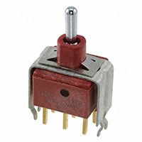 C&K - E207MD1V31BE - SWITCH TOGGLE DPDT 0.4VA 20V