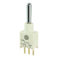 C&K - ET03SD1CBE - SWITCH TOGGLE SPDT 0.4VA 20V