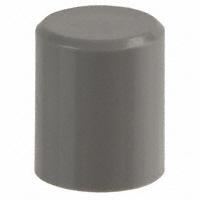 C&K - F0204 - CAP PUSHBUTTON ROUND GRAY