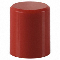 C&K - F0203 - CAP PUSHBUTTON ROUND RED